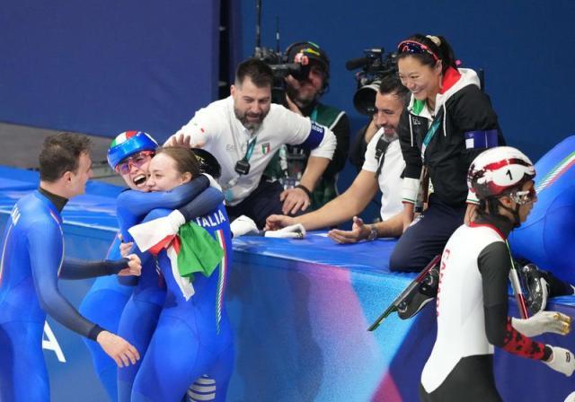 开云体育下载-齐梦瑶,意大利短道混合接力金牌背后的中国女人